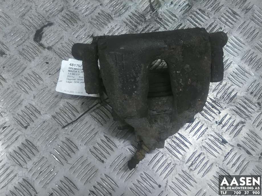 Bremsecaliper venstre foran til Mazda 5, 2011-2015 (Type II)  