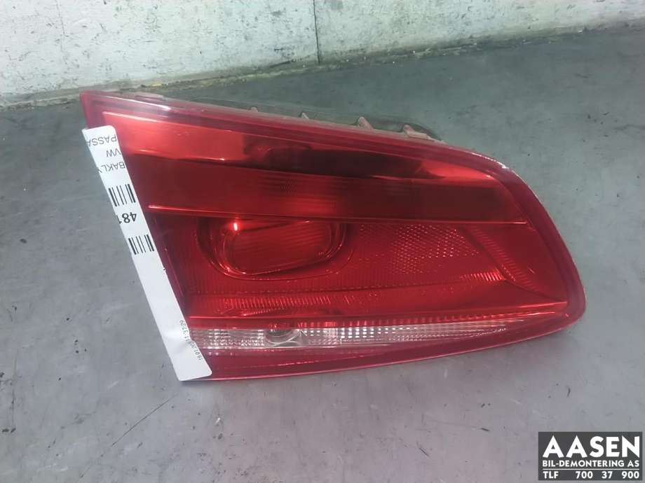 Baklykt venstre indre til VW Passat, 2011-2015 (B7) (B7) (3AF 945 093 Q)