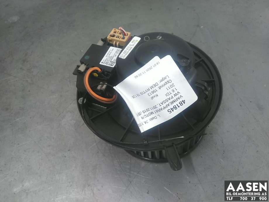 Varmeapparat motor til VW Passat, 2011-2015 (B7) (B7) 