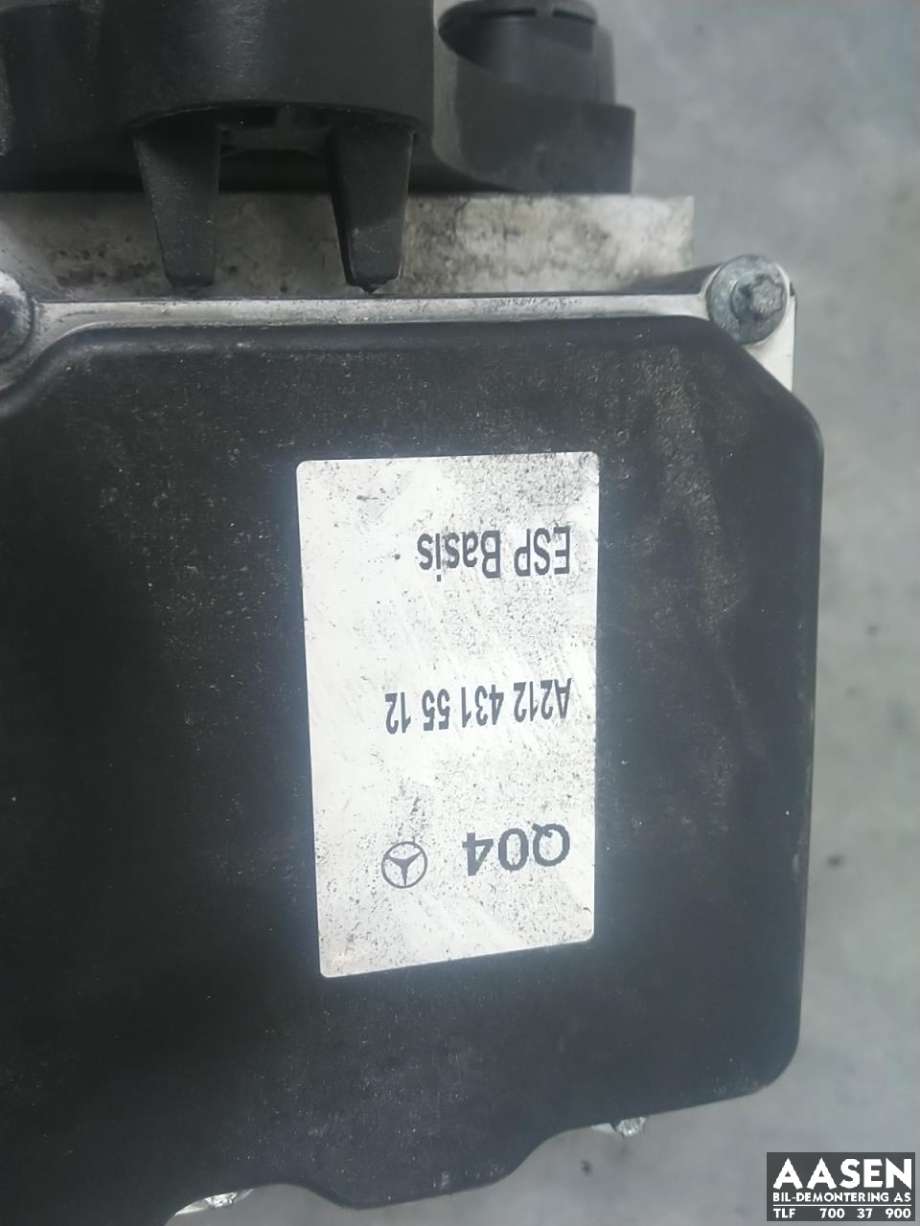 ABS sentral til Mercedes E-Klasse 2009-2013 (Fase 1) (W212) (W212) 