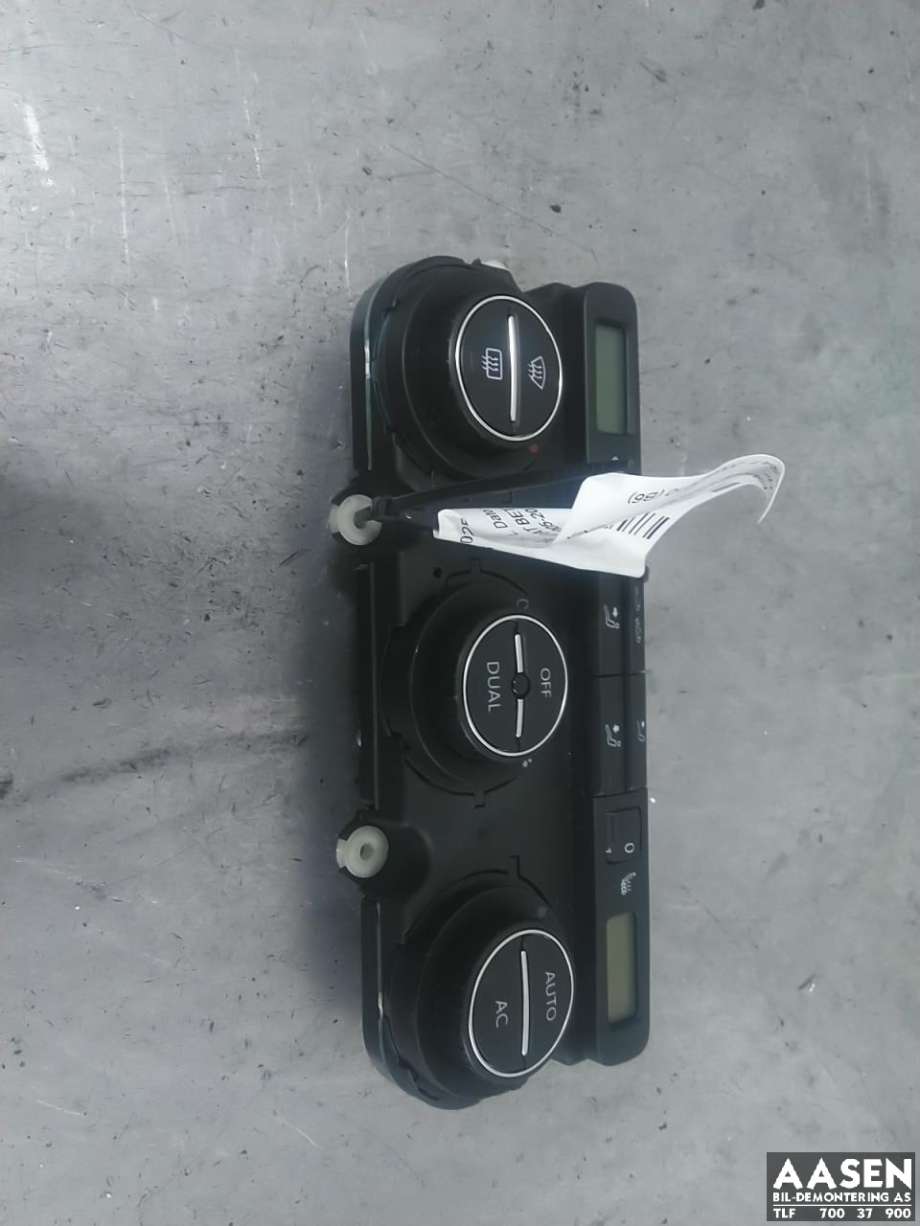Varmeapparat betjening til VW Passat, 2005-2010 (B6) (B6) (3C0 907 044 DK)