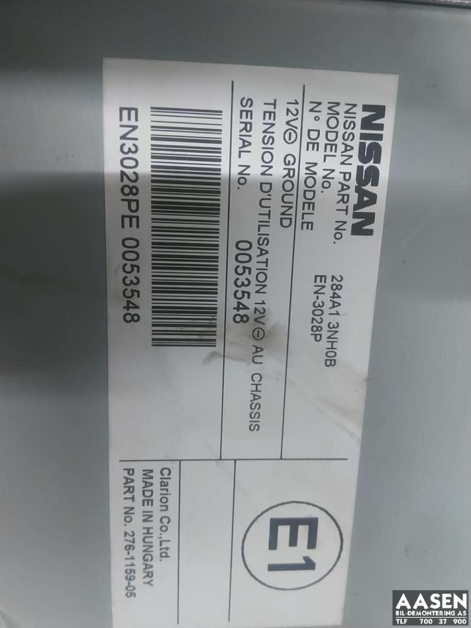 Styreenhet diverse til Nissan Leaf 2011-2017 (Type I)  
