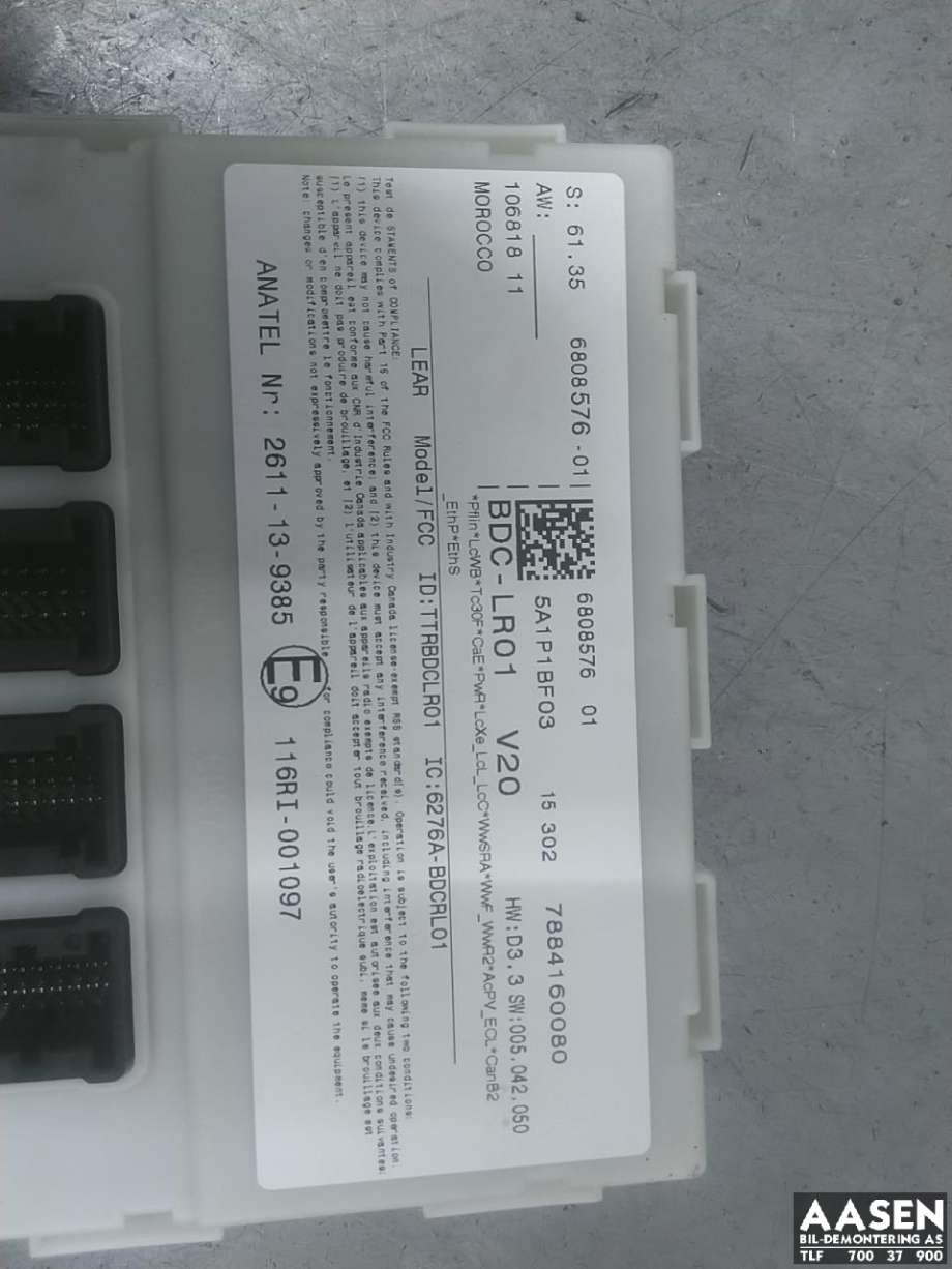 Styreenhet diverse til BMW i3 2013-2022  