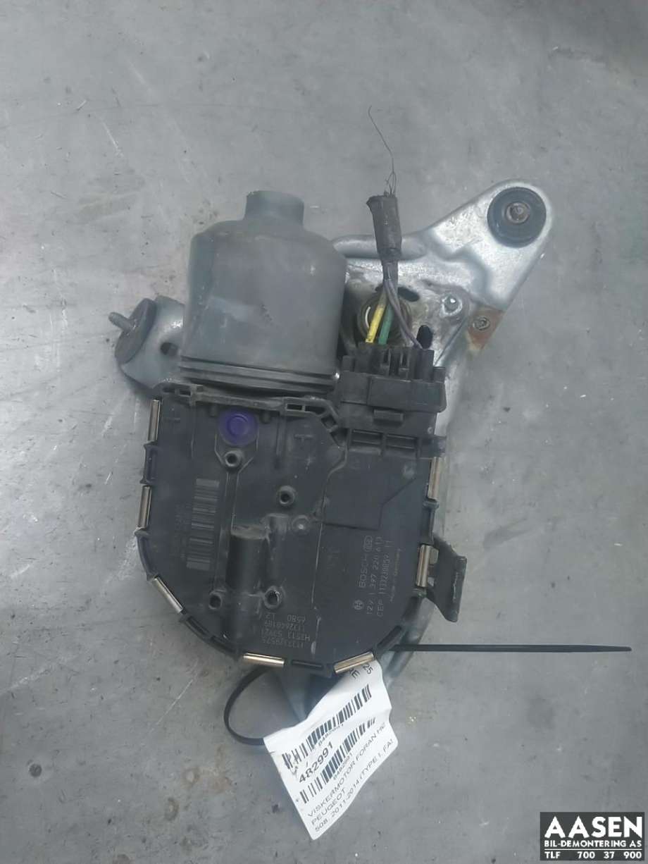 Viskermotor foran høyre til Peugeot 508 2011-2014 (Type I, Fase 1) (96 774 726 80|98 161 726 80|)