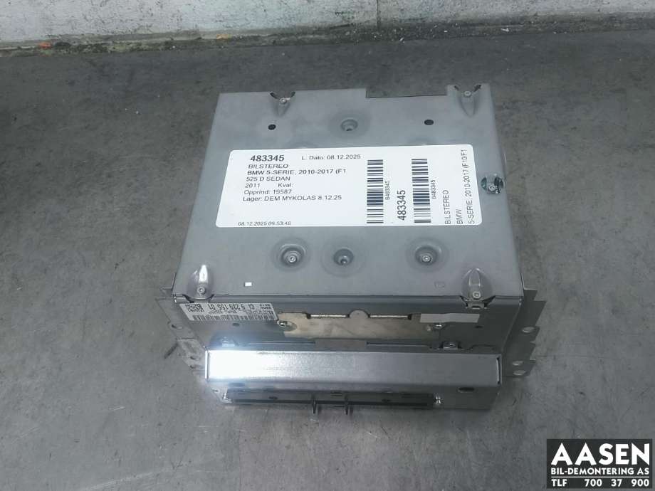 Bilstereo til BMW 5-Serie, 2010-2017 (F10/F11) (F10/F11) 