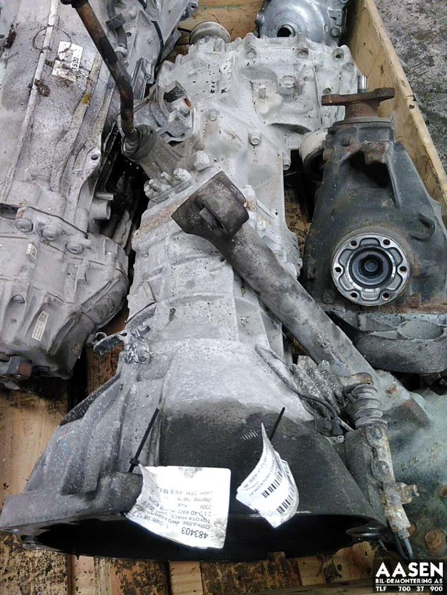 Girkasse 4WD fordelingskasse til Toyota Hiace, 2007-2012 (Fase 3)