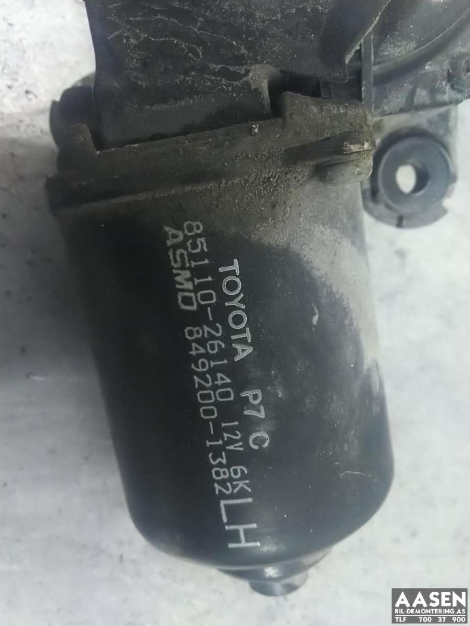 Viskermotor frontrute til Toyota Hiace 2007-2012 (Fase 3)