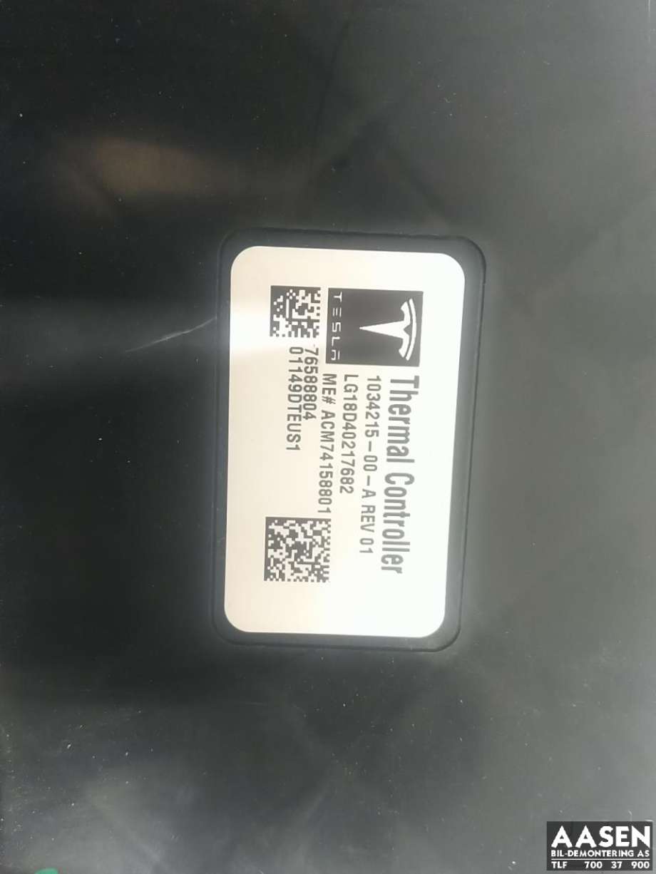 Styreenhet klima/aircondition til Tesla Model S 2016-2021 (Fase 2)  (1034215-00-A|)