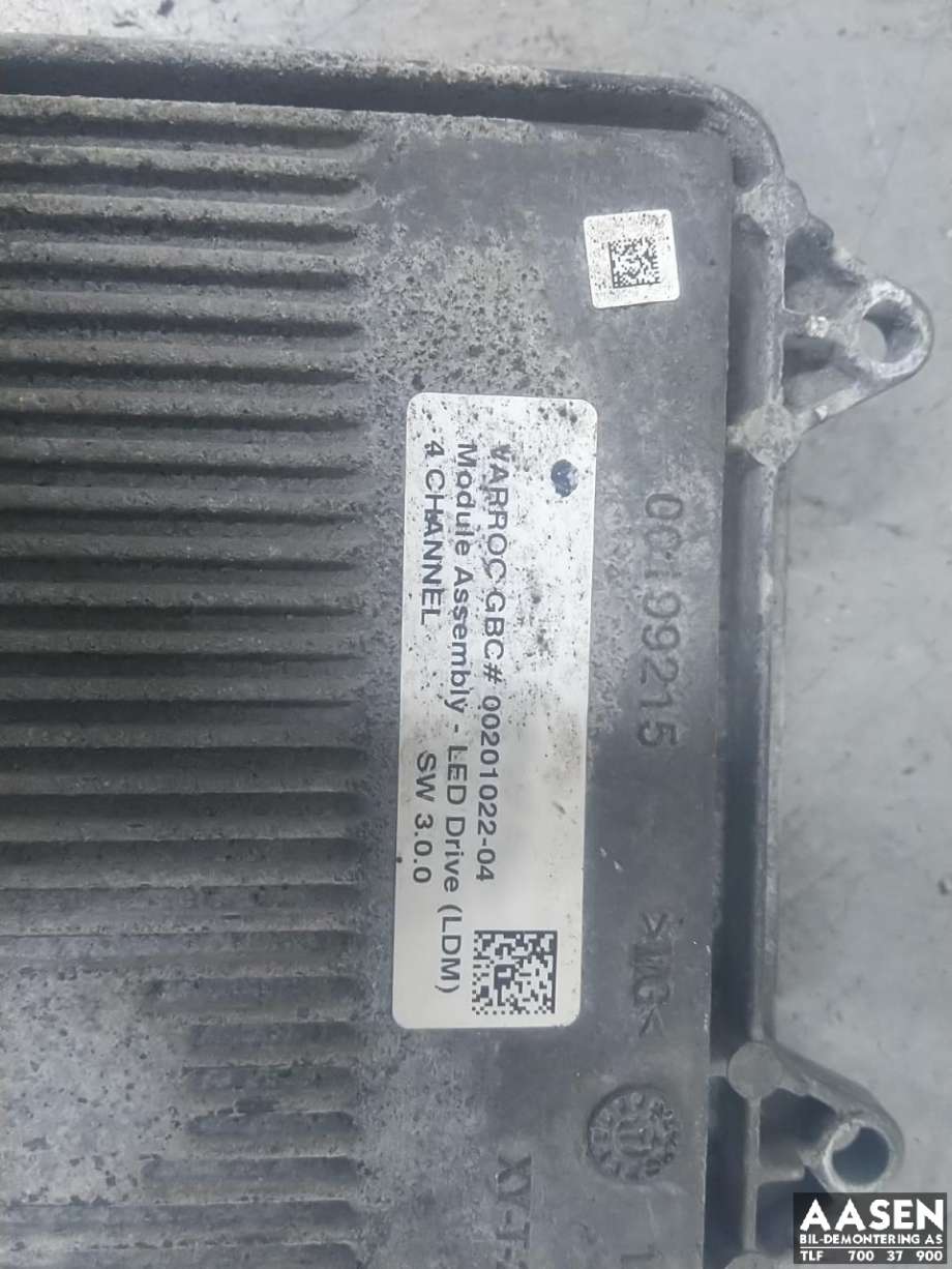 Styreenhet LED til Tesla Model S 2016-2021 (Fase 2) (00201022-04|)
