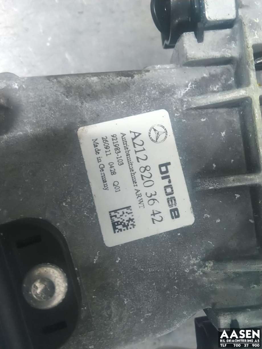 Baklukeåpner motor til Mercedes E-Klasse 2009-2013 (Fase 1) (W212) (W212) 