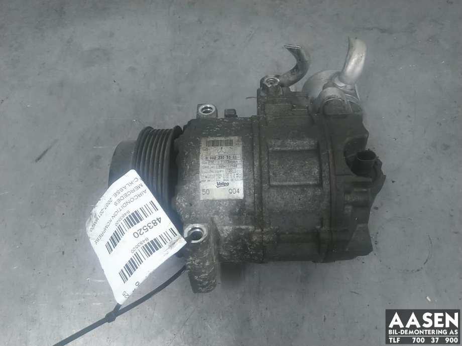 Aircondition kompressor til Mercedes C-Klasse, 2007-2011 (Fase 1) (W204) (W204) (A 002 230 34 11)