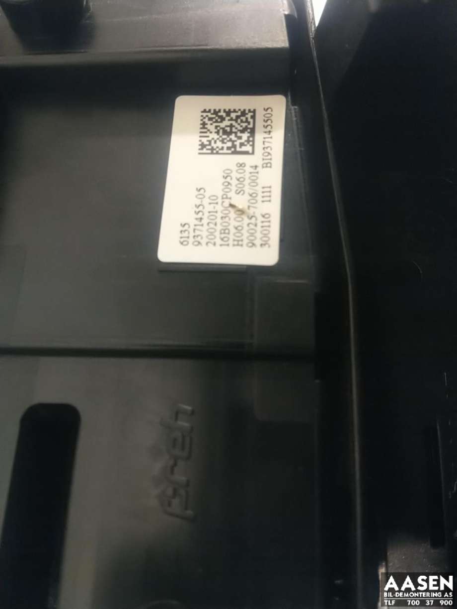Bilstereo betjeningspanel til BMW 2-Serie, Active/Gran Tourer 2014-->> (F45/F46) (F45/F46) 