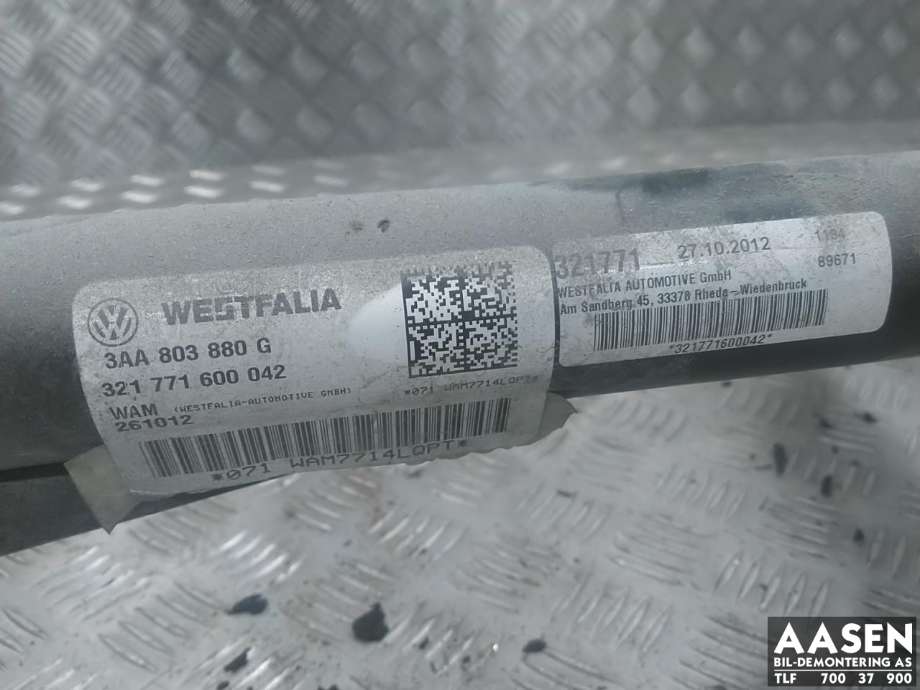 Hengerfeste til VW Passat 2011-2015 (B7) (B7) (3AA 803 880 H|)
