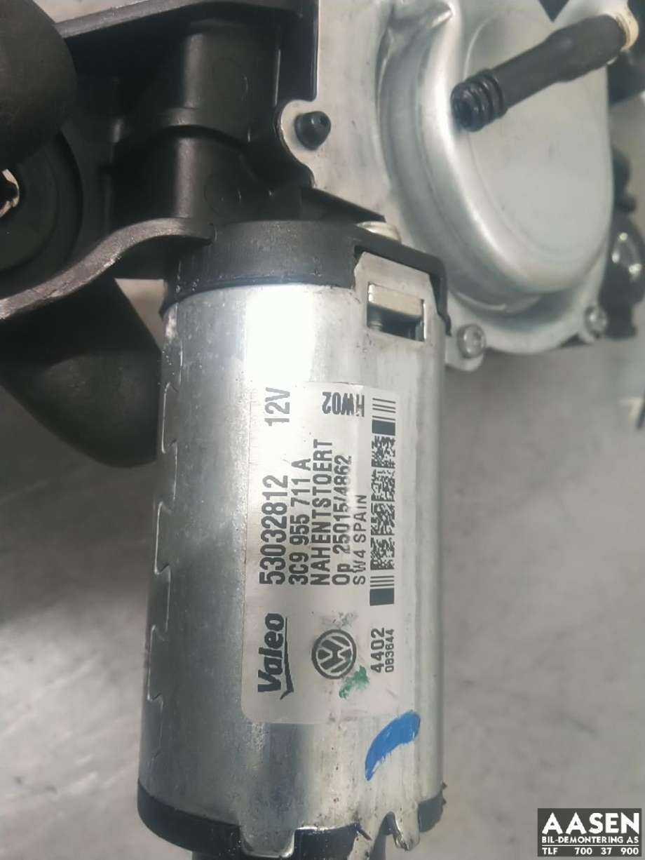 Viskermotor bakrute til VW Passat 2011-2015 (B7) (B7) (3C9 955 711 A|3C9 955 711 B|)