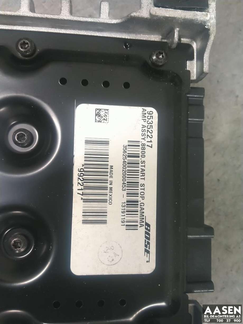 Styreenhet diverse til Opel Mokka 2012-2016 (Type I, Fase 1)  