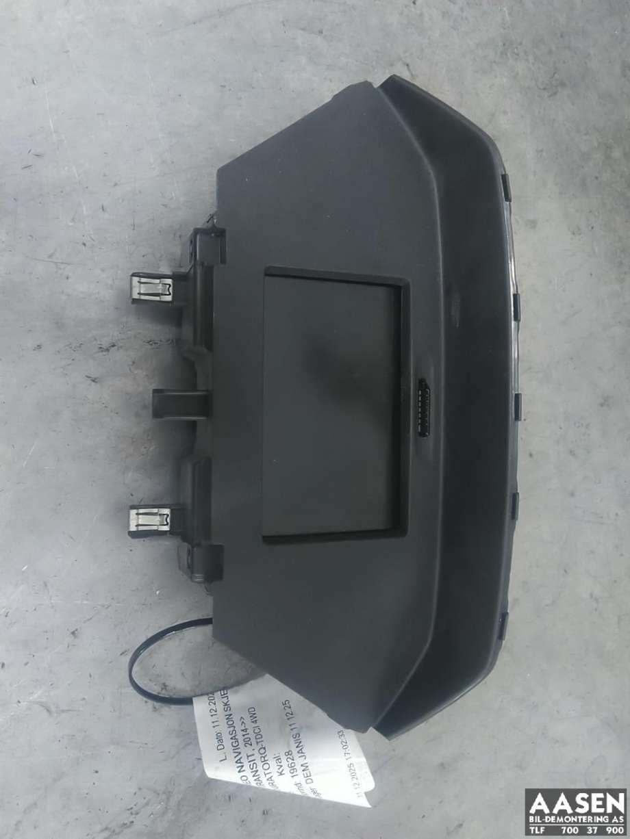 Bilstereo navigasjon skjerm til Ford Transit, 2014-->>  
