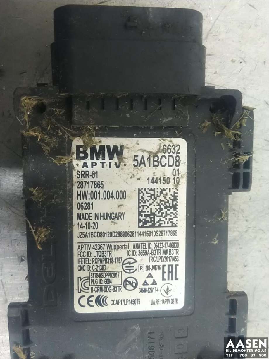 Sensor blindsone til BMW 3-Serie 2018-->> (G20) (G20) (66 32 5 A84 CF7|)