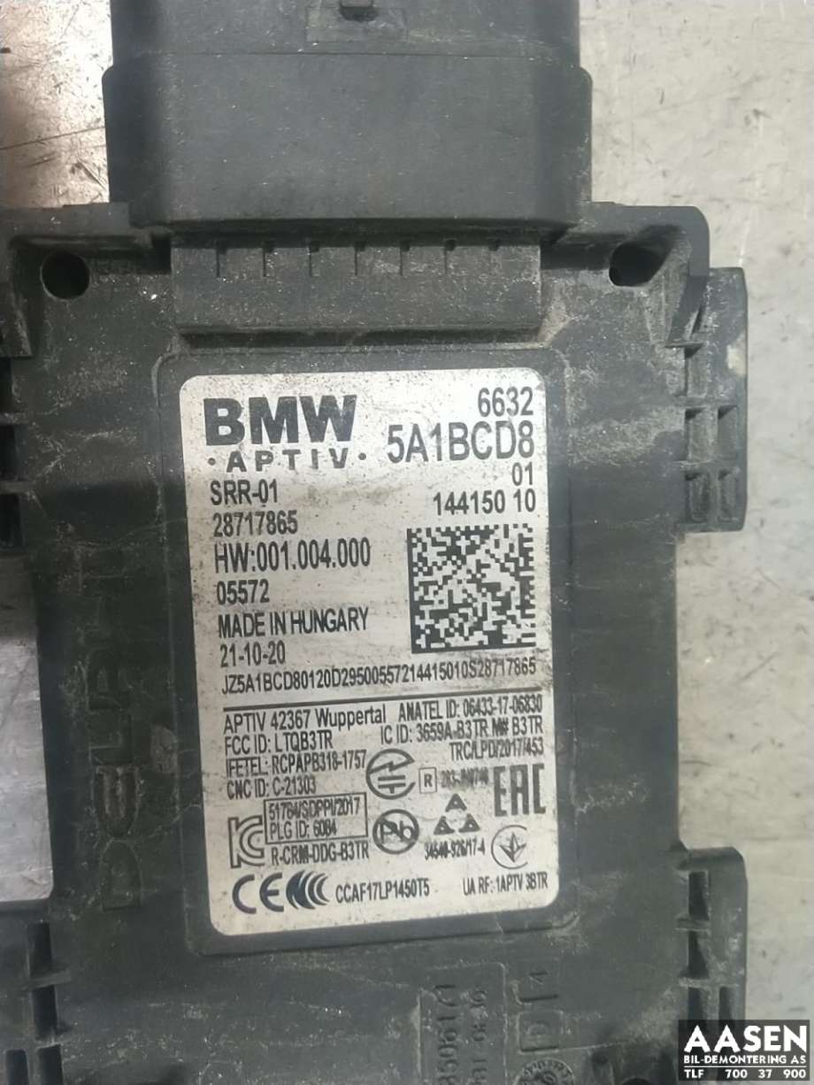 Sensor blindsone til BMW 3-Serie 2018-->> (G20) (G20) (66 32 5 A84 CF7|)