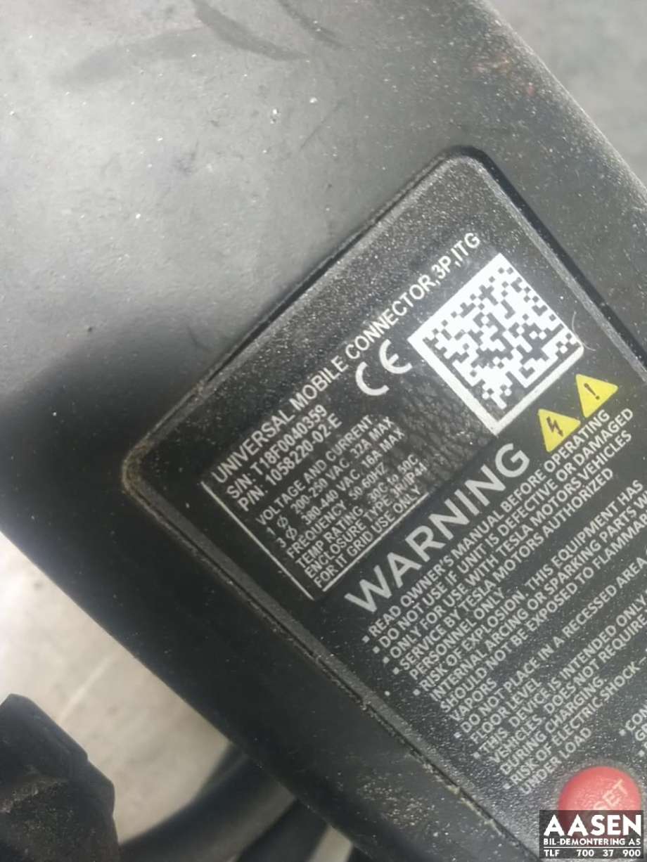 Batterilader kabel til Tesla Model S 2016-2021 (Fase 2)  (N/F|)