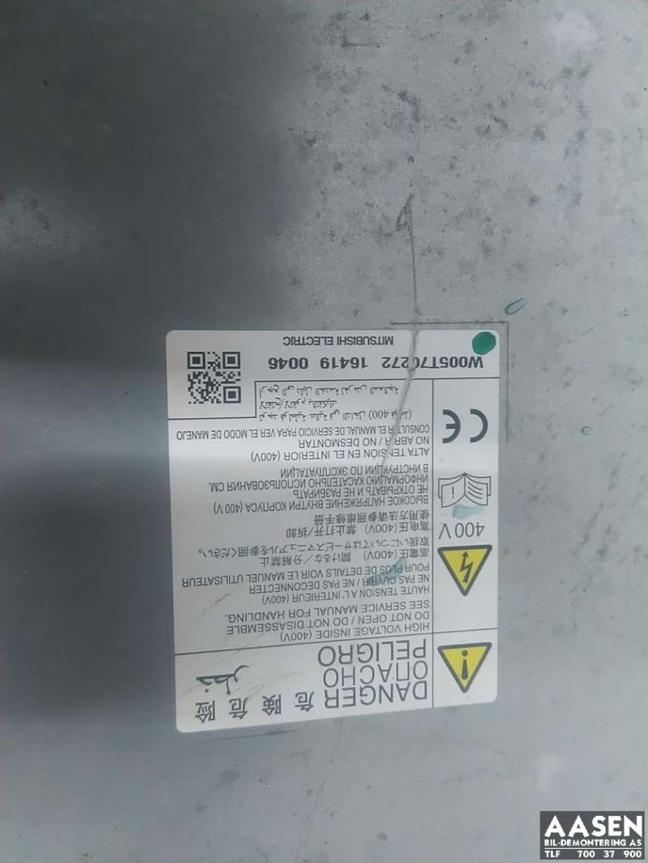 Batterilader (OBC - On Board Charger) til Mitsubishi Outlander 2015-->> (Type III, Fase 2)  (9481A082|)