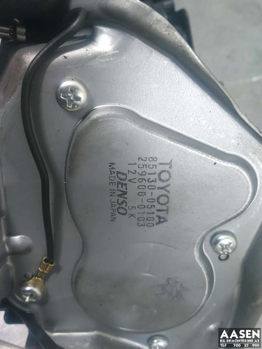 Viskermotor bakrute til Toyota Avensis 2003-2008 (Type II)  (8513005100|)