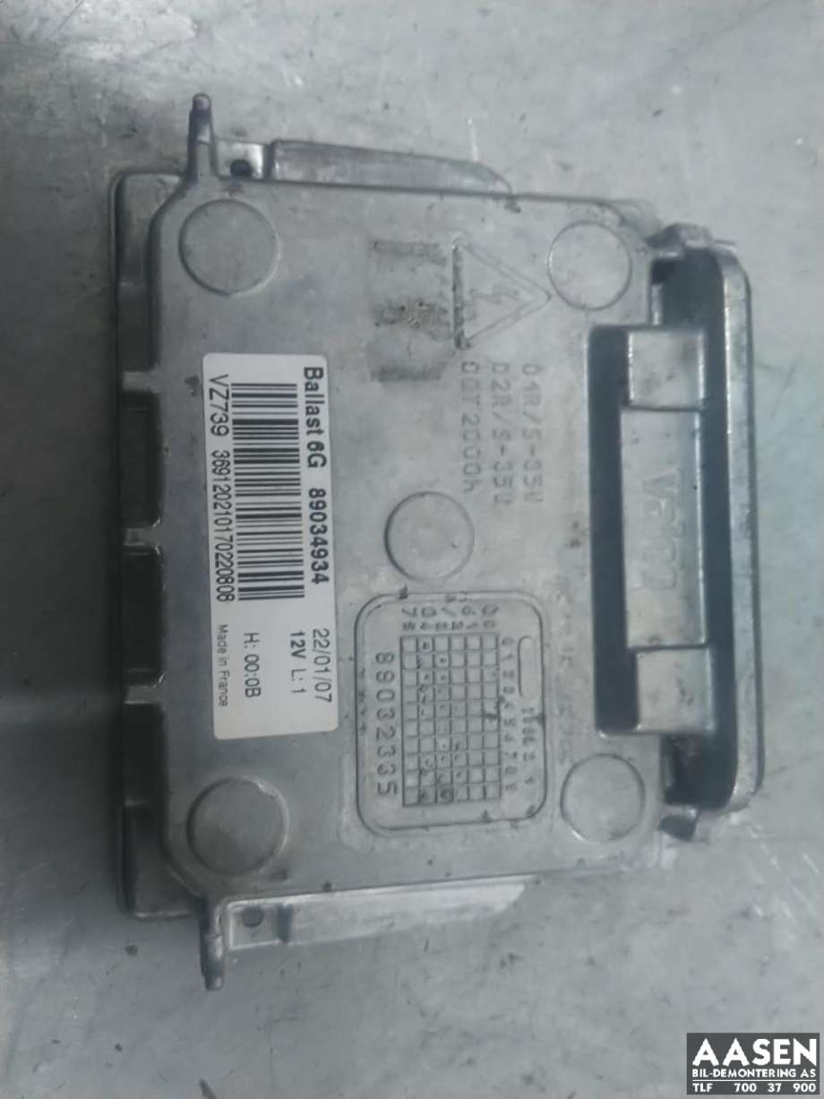 Styreenhet xenon/ballast til Volvo XC90, 2007-2014 (Type I, Fase 2)  