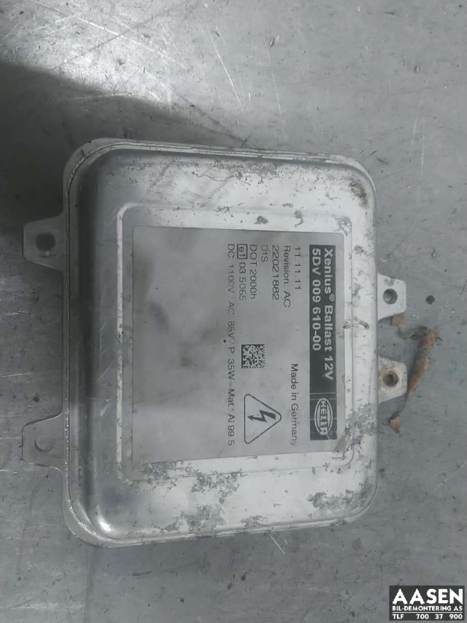 Styreenhet xenon/ballast til Nissan Qashqai, 2010-2014 (Type I, Fase 2)