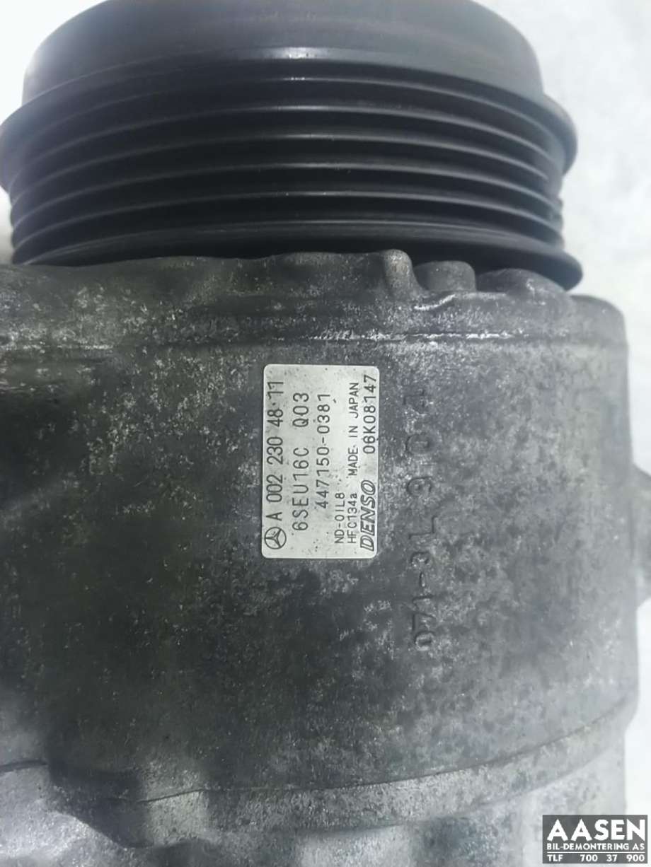 Aircondition kompressor til Mercedes B-Klasse 2008-2011 (Fase 2) (W245) (W245) 