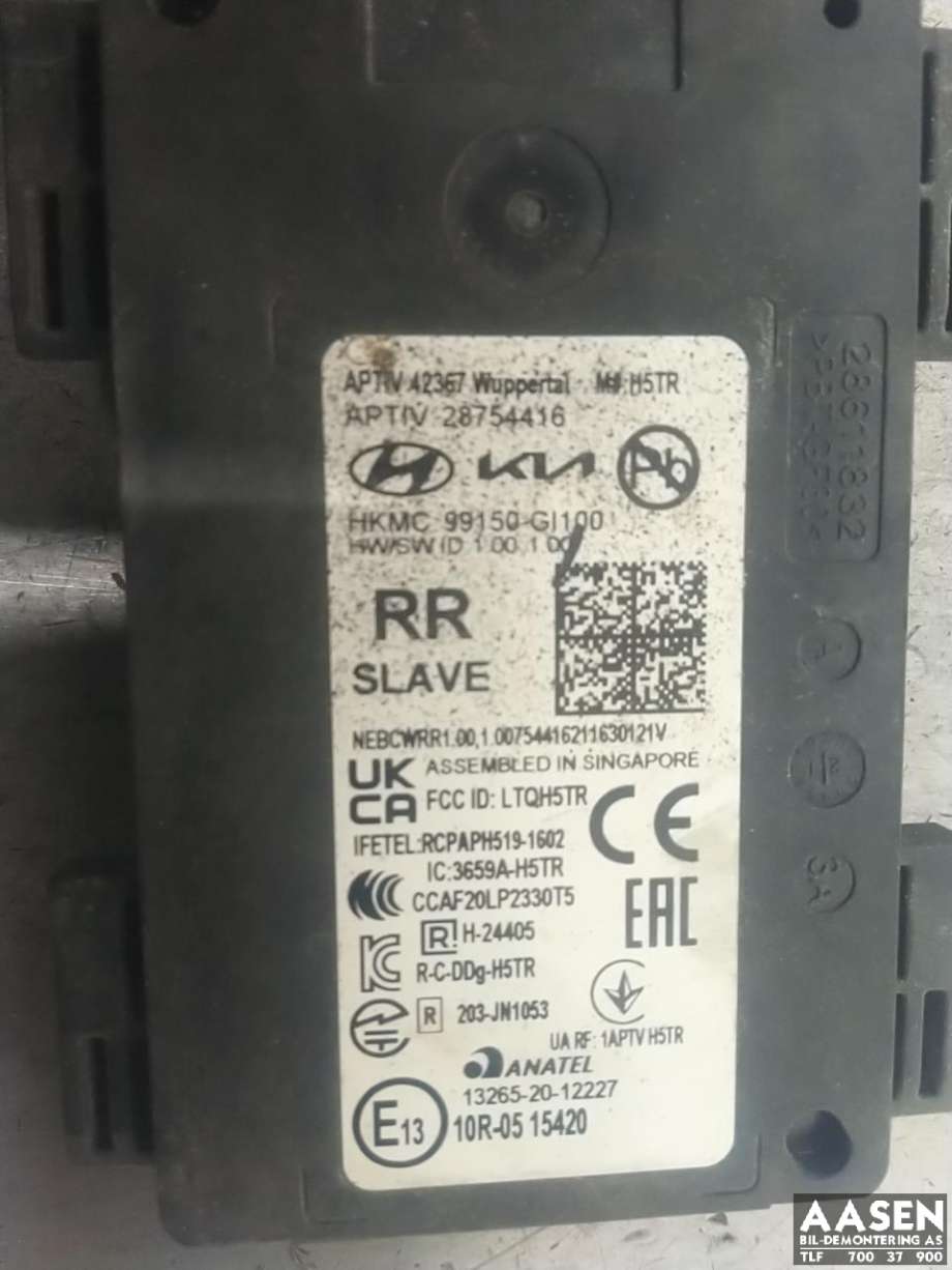 Sensor blindsone til Hyundai Ioniq 5 2021-->>  (99150GI100|)