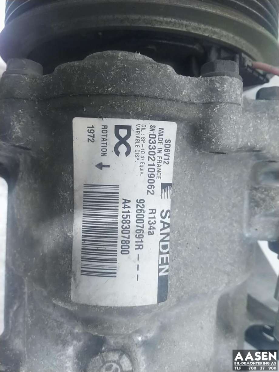 Aircondition kompressor til Nissan NV250 2020-->>  (165003318R|)