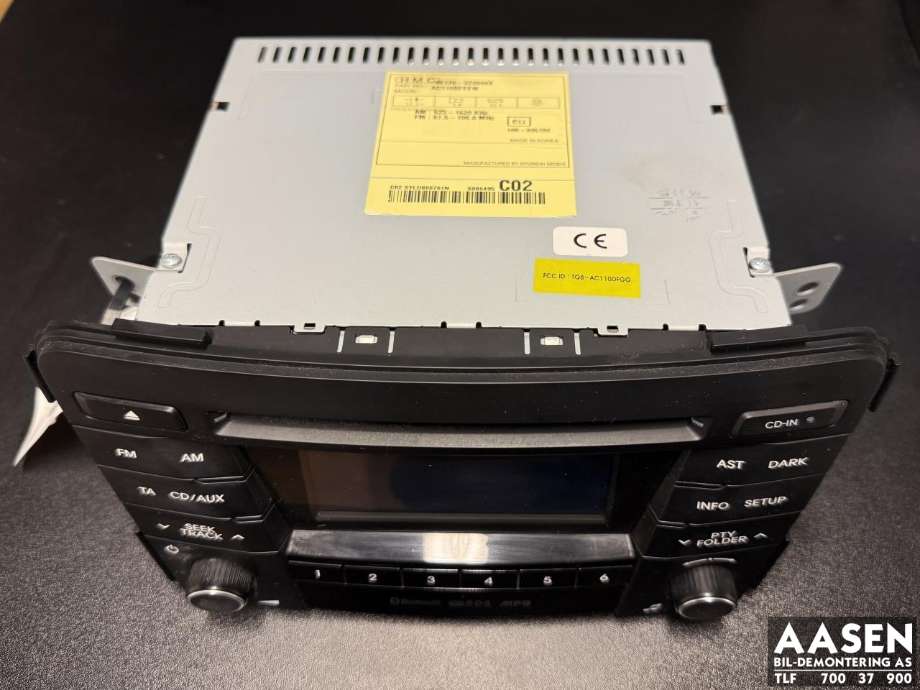 Bilstereo til Hyundai i40 2012-2017  (96170-3Z0504X|)