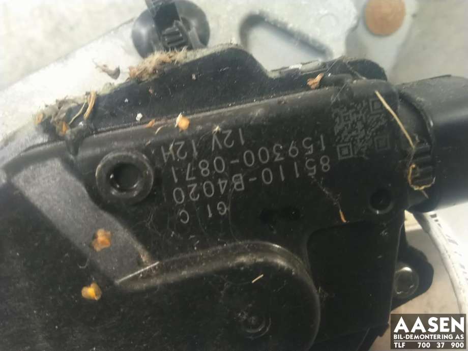 Viskermotor frontrute til Daihatsu Terios 2006-->> (Type II)