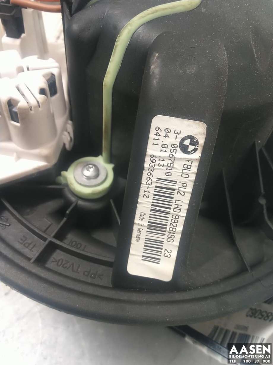 Varmeapparat motor til BMW X1 2009-2015 (E84) (E84)