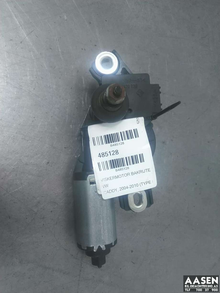 Viskermotor bakrute til VW Caddy, 2004-2010 (Type III, Fase 1)  (2K0 955 712 C)