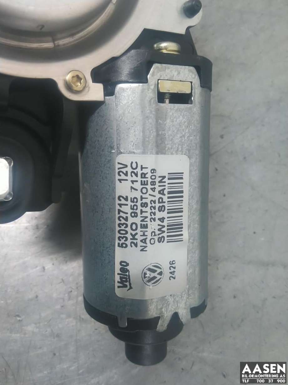 Viskermotor bakrute til VW Caddy 2004-2010 (Type III, Fase 1)  (2K0 955 712 C|2K0 955 712 F|)