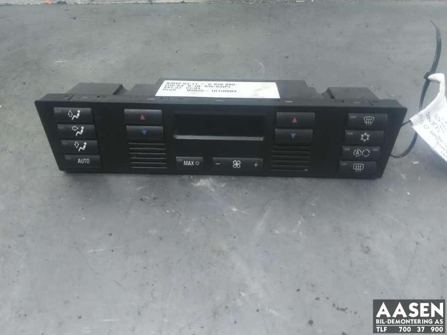 Varmeapparat betjening til BMW X5, 2000-2006 (E53) (E53) 