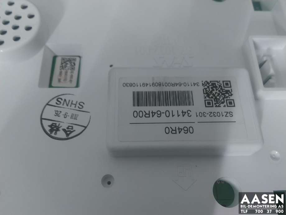 Instrumentpanel til Suzuki SX4 S-CROSS 2013-->> (Type II)
