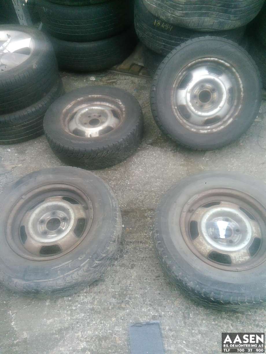 Hjulsett stål sommer til Volvo 240, 1981-1987