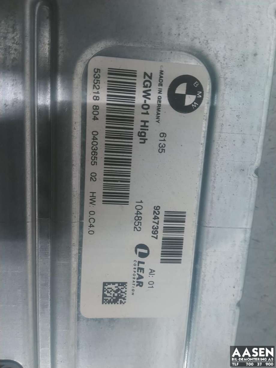 Styreenhet diverse til BMW 5-Serie 2010-2017 (F10/F11) (F10/F11) 