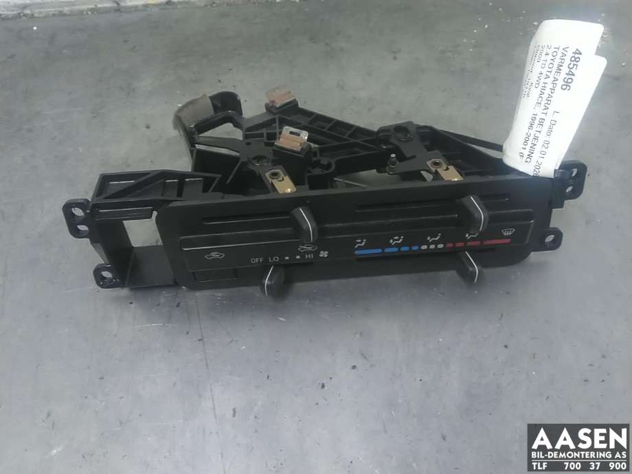Varmeapparat betjening til Toyota Hiace 1996-2001 (Fase 1) (5591026021|5591026022|)