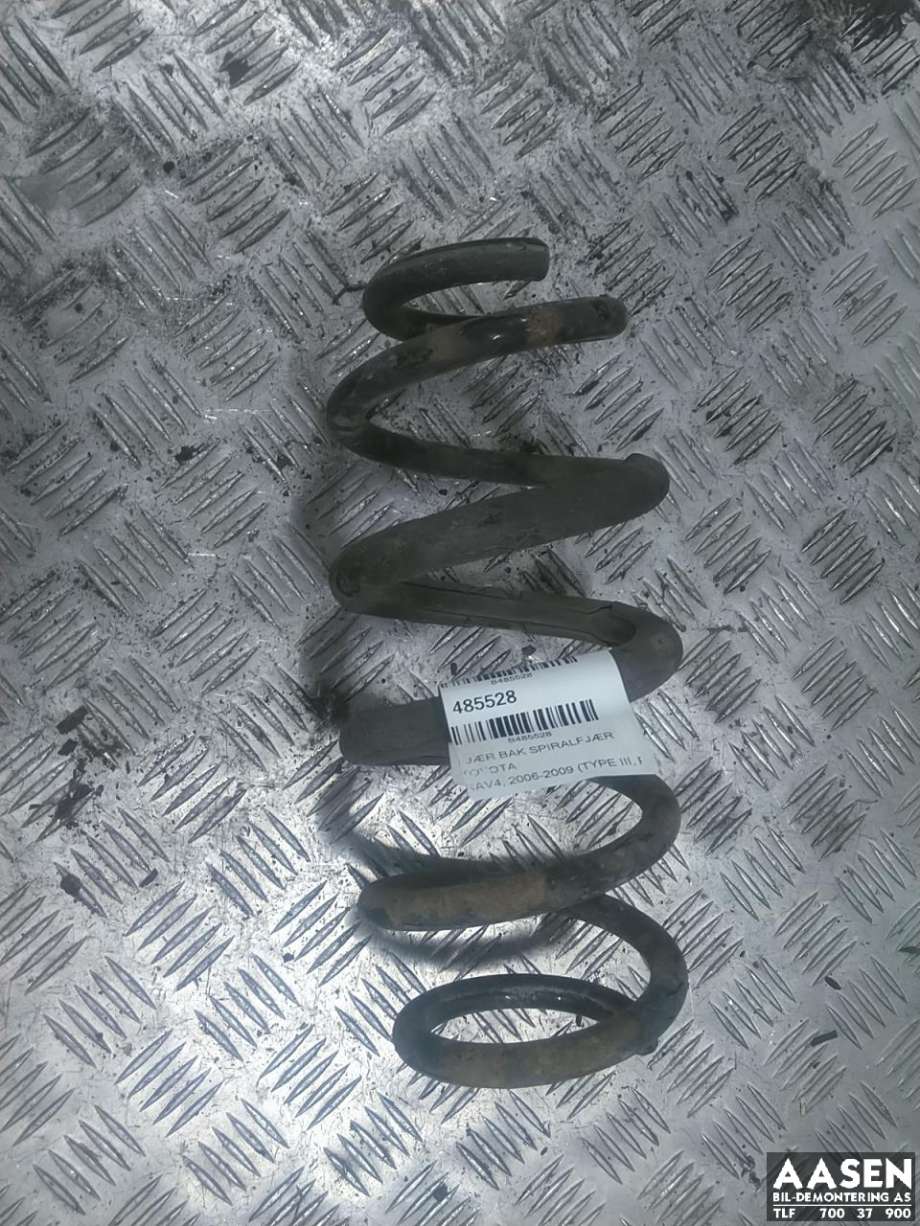 Fjær bak spiralfjær til Toyota RAV4 2006-2009 (Type III, Fase 1)