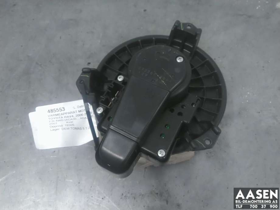 Varmeapparat motor til Toyota RAV4 2006-2009 (Type III, Fase 1)
