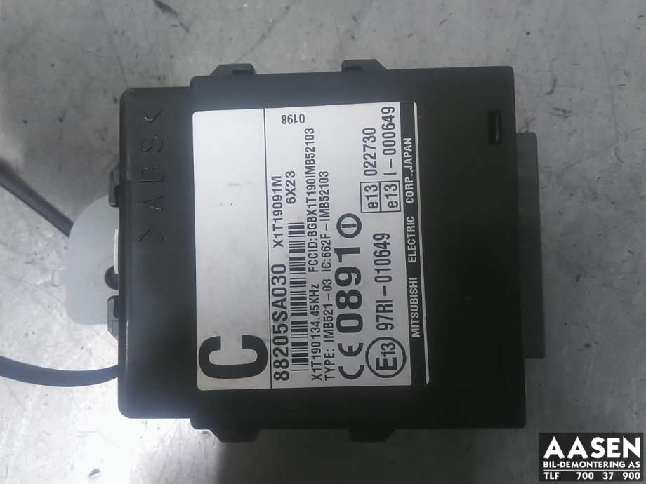 Styreenhet diverse til Subaru Forester, 2005-2008 (Type II, Fase 2)  