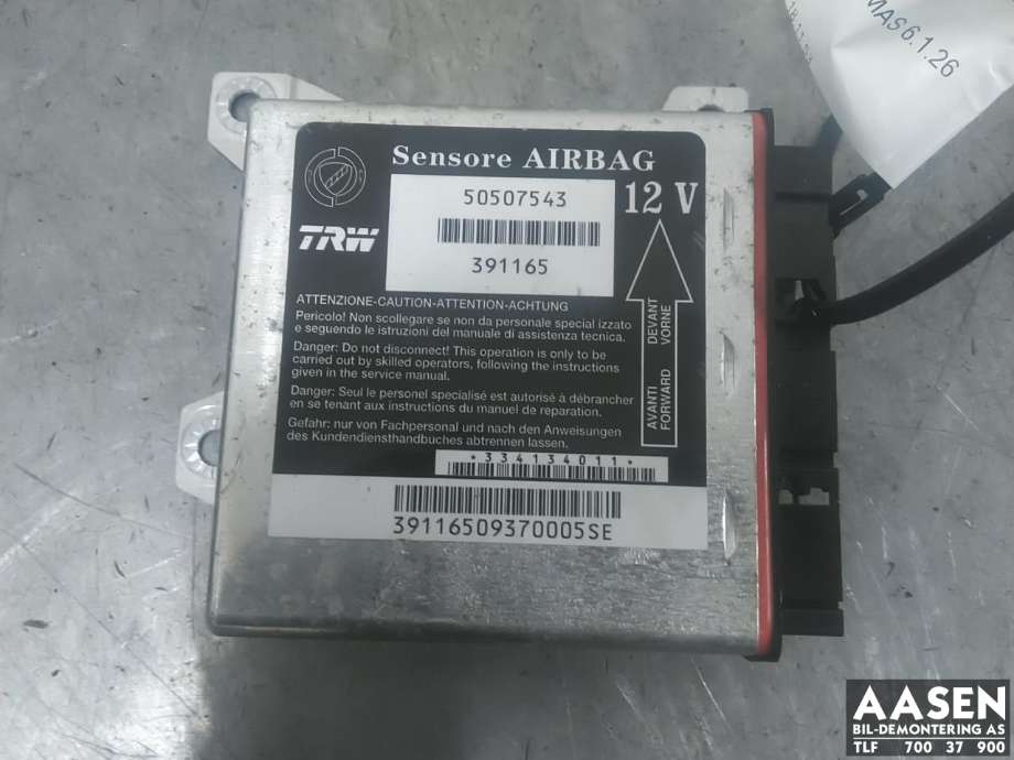 Airbag elektronikk til Alfa Romeo 159, 2005-2011