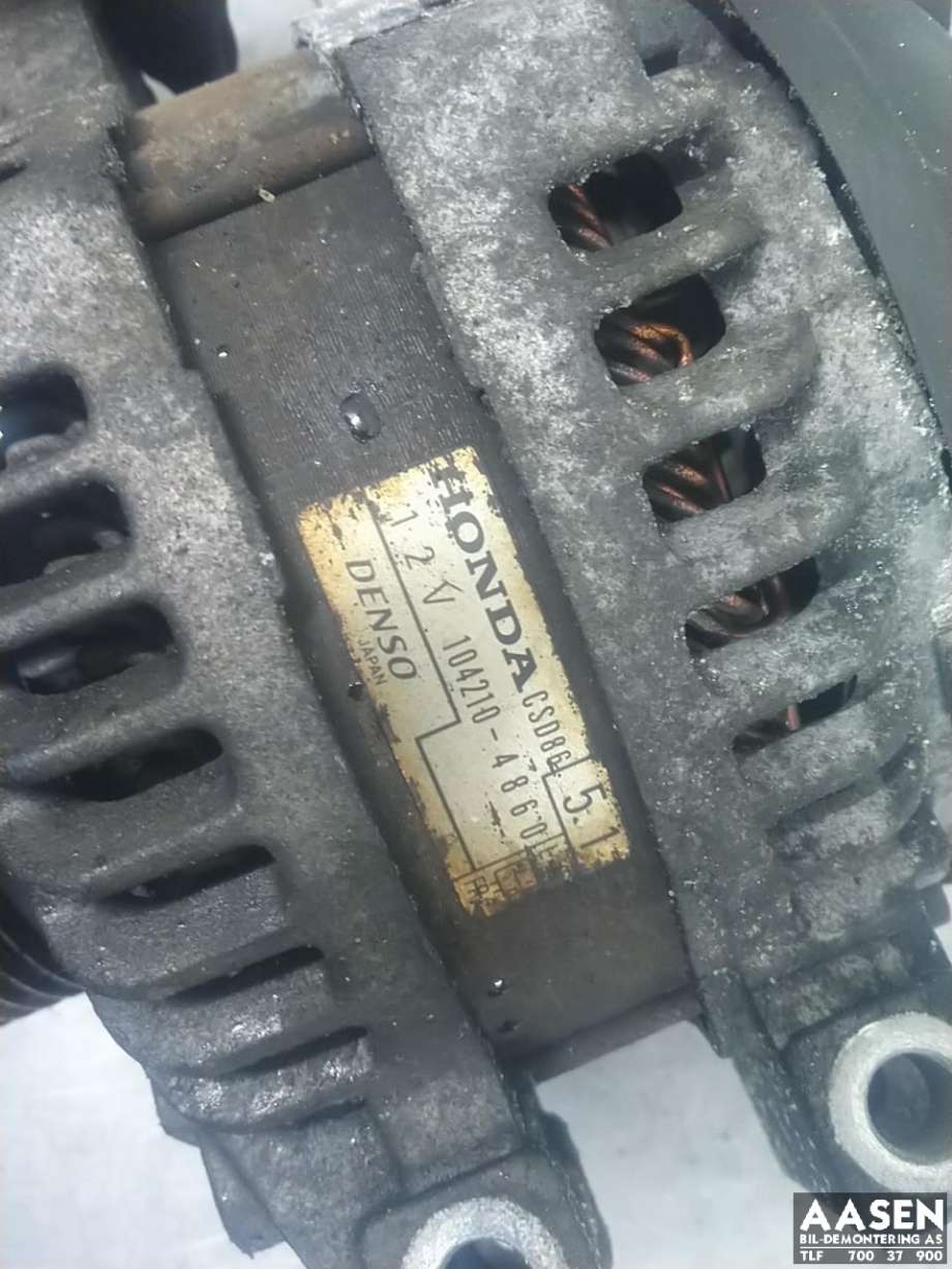 Dynamo diesel til Honda CR-V 2007-2012 (Type III)  (31100RSRE01|)