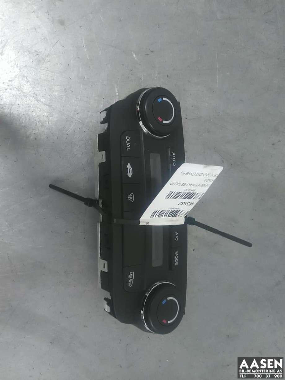 Varmeapparat betjening til Honda CR-V 2007-2012 (Type III) (79600SWYG41ZA|)
