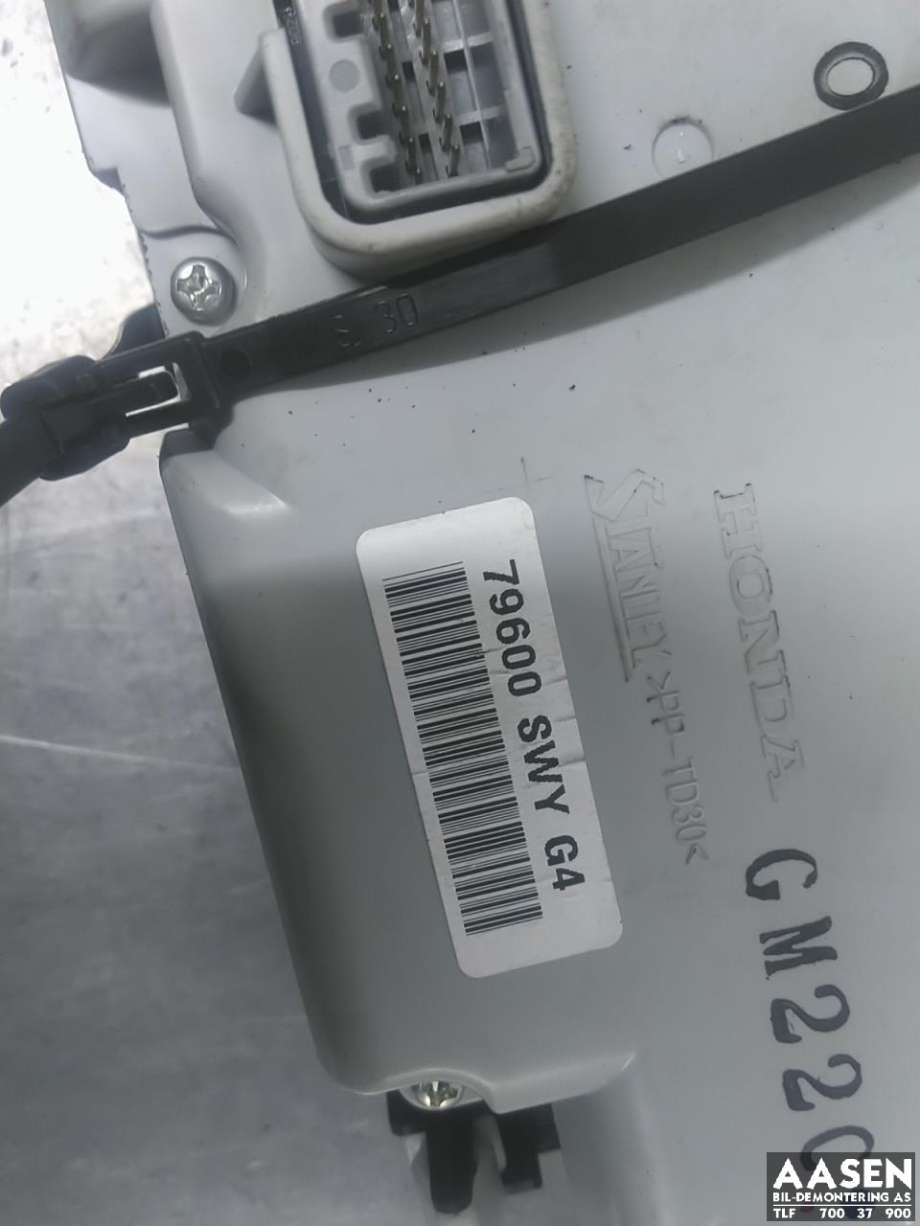 Varmeapparat betjening til Honda CR-V 2007-2012 (Type III) (79600SWYG41ZA|)