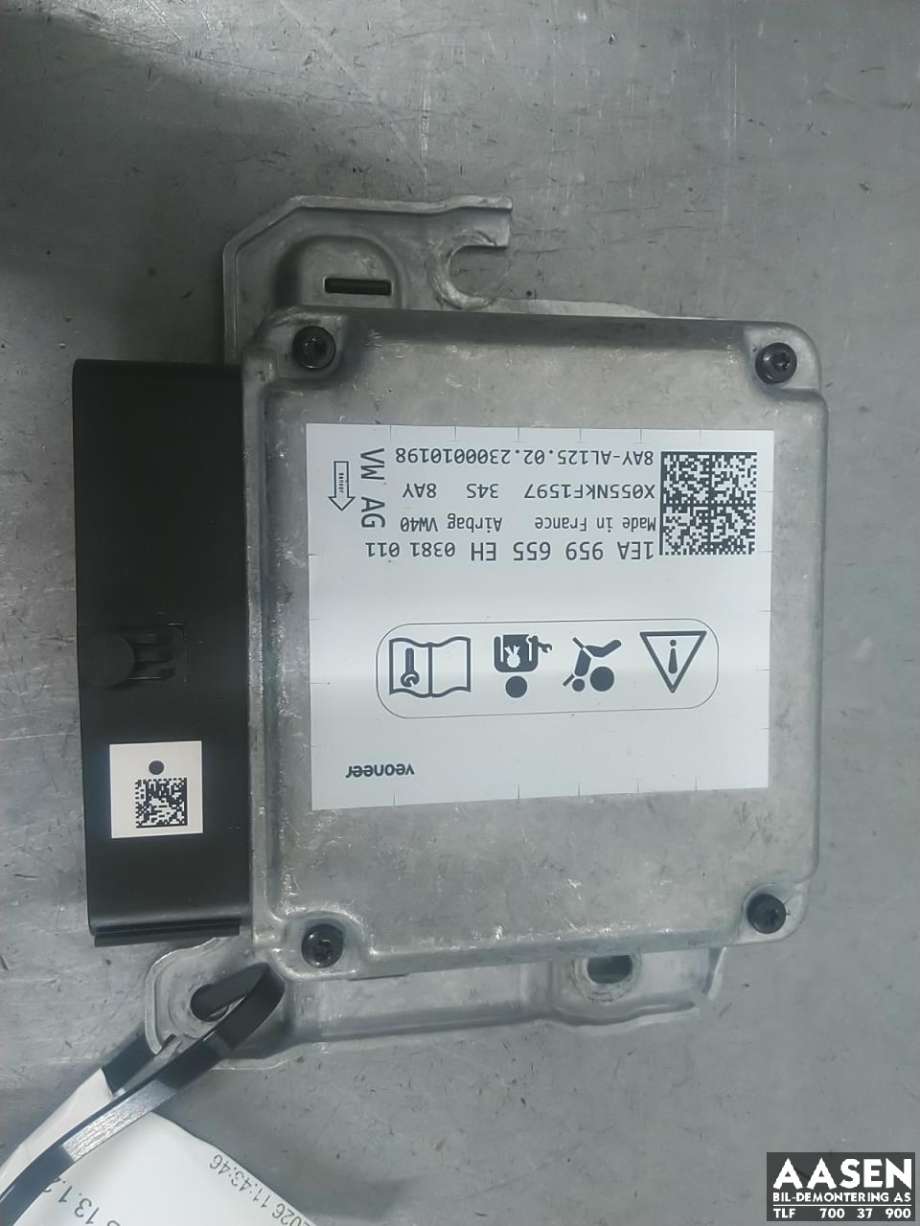 Airbag elektronikk til VW ID.3 2020-->> (1EA 959 655 EH|)