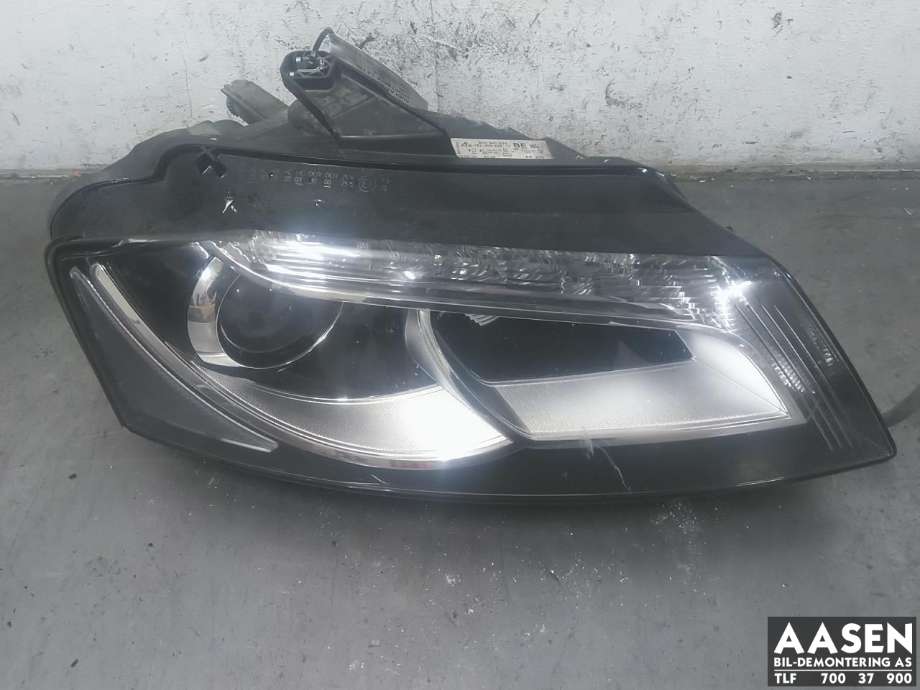 Frontlykt høyre xenon til Audi A3, 2009-2012 (Type II, Fase 2)  (8P0 941 030 BM)