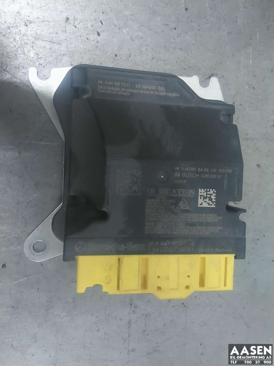 Airbag elektronikk til Mercedes Vito, 2014-->> (W447) (W447) (A 447 900 11 18)
